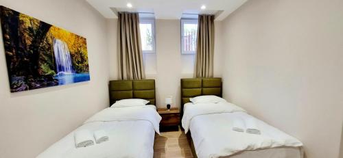 Cama o camas de una habitación en Vila Panto