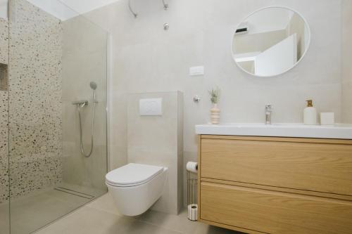Ένα μπάνιο στο Apartmani Vrlika