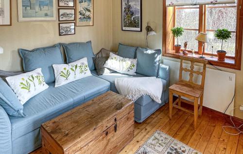 Χώρος καθιστικού στο 1 Bedroom Awesome Home In Filipstad