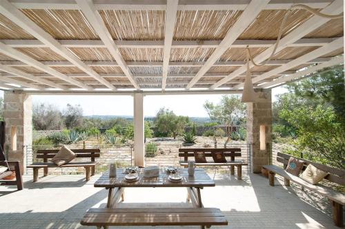 Balcone o terrazza di Villa delle Agavi Gallipoli