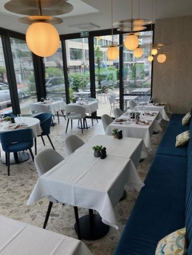 Ruang duduk di Hotel Atlanta Knokke
