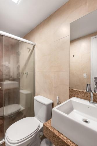 Un baño de VilaHotell Recife - Antigo NovoHotell Recife
