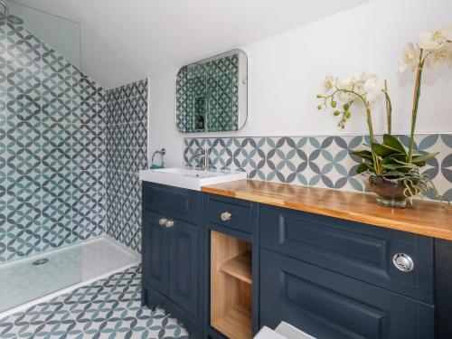 Koupelna v ubytování Chapelhay Cottage