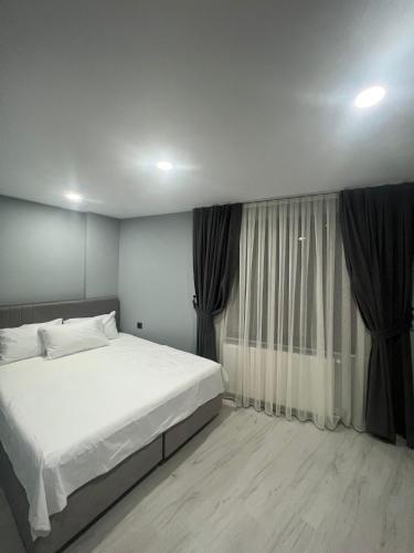 Katil atau katil-katil dalam bilik di Seaway Hotel İstanbul