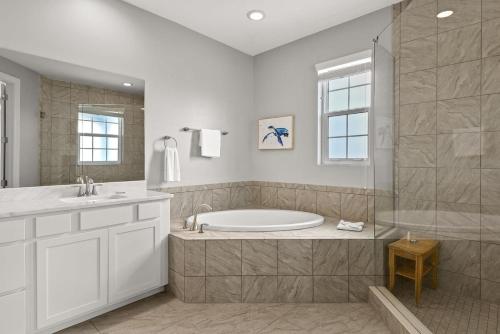 Koupelna v ubytování Fortebello Beachside 164