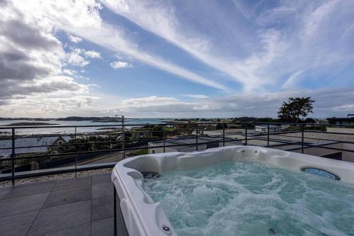 agapanthes, Facing the sea, indoor pool