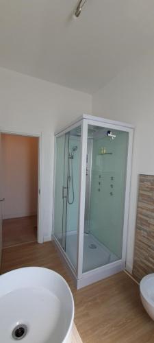 Ванная комната в Appartamento Como in Lora