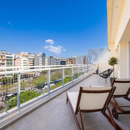Parthenon view luxury penthouse
