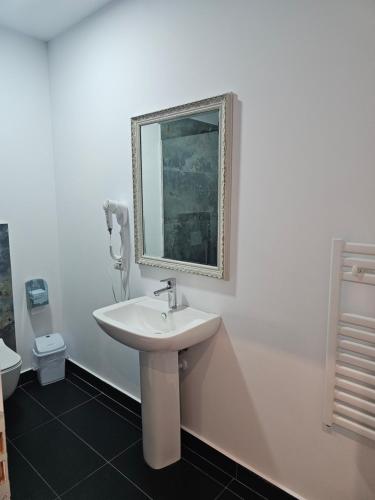 Koupelna v ubytování Hotel 3A