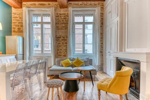 Χώρος καθιστικού στο GuestReady - A classy stay in the heart of Lyon
