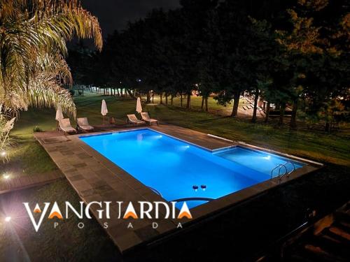 O vedere a piscinei de la sau din apropiere de Posada Vanguardia