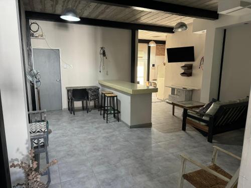 Dapur atau dapur kecil di ApartHotel Lacatedral