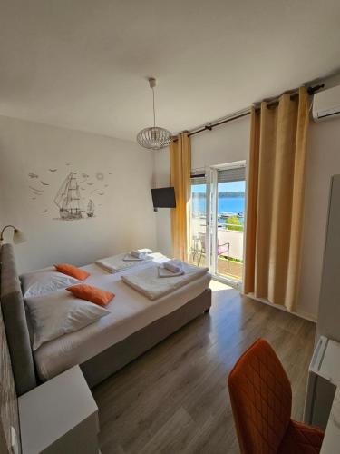 Paradise house at sea