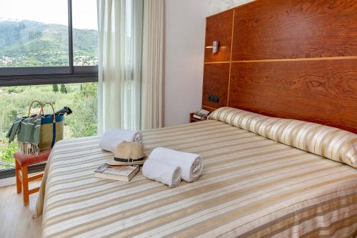 Postel nebo postele na pokoji v ubytování Apartamento Torre Gran Luxe 2