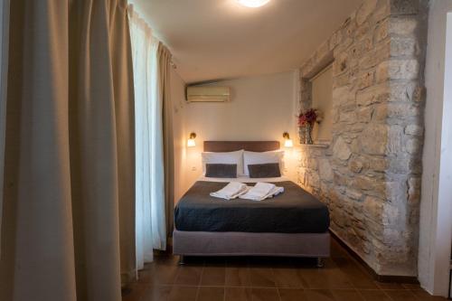 Postel nebo postele na pokoji v ubytování Country House Hortensia