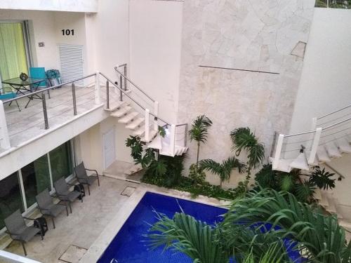 Bazén v ubytování Estrella del Mar - Condo 101 nebo v jeho okolí