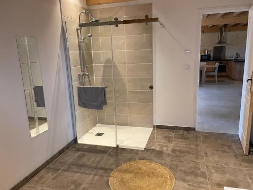 Kúpeľňa v ubytovaní Ancienne grange rénovée