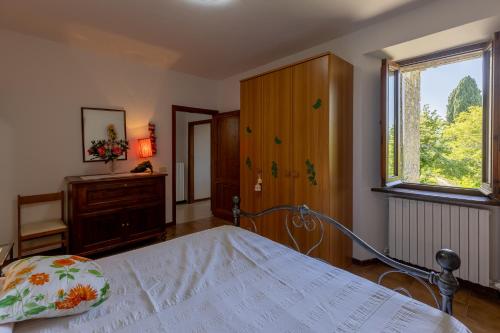 Postel nebo postele na pokoji v ubytování Vecchio Molino Gorone