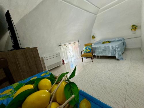 Ένα ή περισσότερα κρεβάτια σε δωμάτιο στο La Casa di Nina