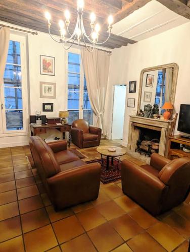 Appart Authentique et confortable - Marais Chapon