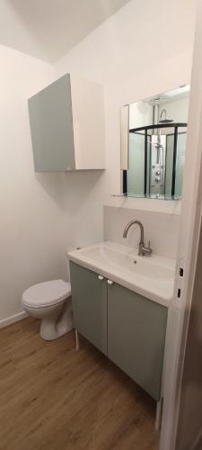 Ένα μπάνιο στο Appartement cosy plein centre