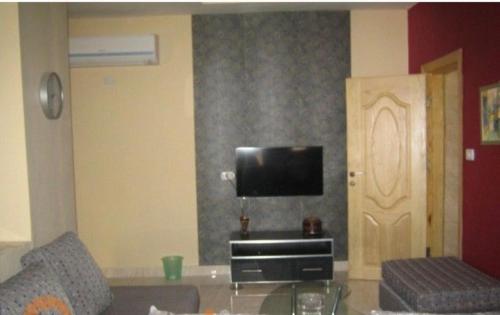 TV a/nebo společenská místnost v ubytování Furnished apartment for rent
