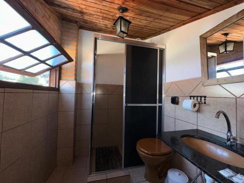Ένα μπάνιο στο Pousada Prana Tiradentes