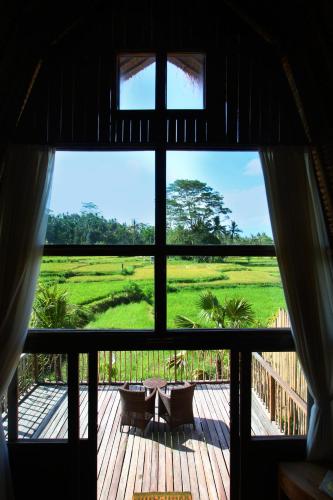 Zahrada ubytování De Klumpu Bali Eco Tradi Stay