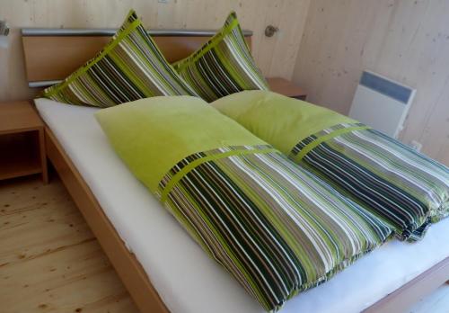 מיטה או מיטות בחדר ב-Chalet Hamito