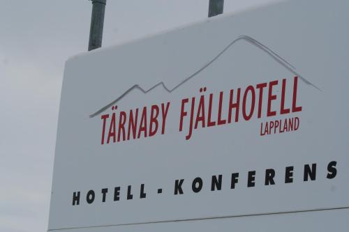 Certifikát, hodnocení, plakát nebo jiný dokument vystavený v ubytování Tärnaby Fjällhotell