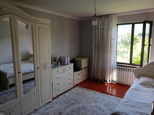 Bekkubat Guesthouseにあるベッド