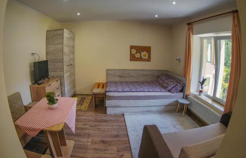 Χώρος καθιστικού στο CASA VANDOR