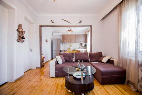 Χώρος καθιστικού στο Farma House Vasilo - Escape Cottage Retreat