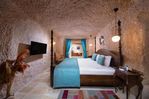 Postel nebo postele na pokoji v ubytování Vigor Cappadocia - Special Class