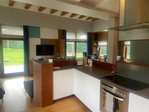Nhà bếp/bếp nhỏ tại Northstar Villa