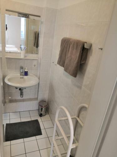 Koupelna v ubytování Haus Prante Ferienwohnungen