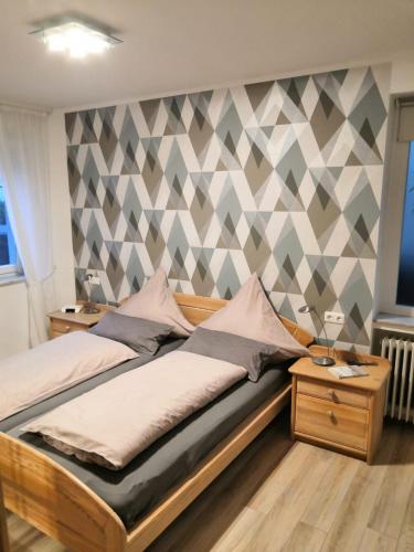 Postel nebo postele na pokoji v ubytování Haus Prante Ferienwohnungen