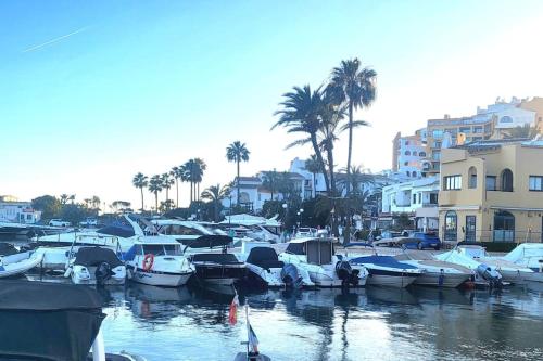 Casita junto al Mar en el Puerto de Cabopino