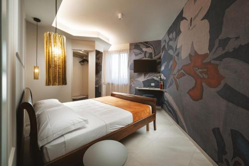 Cama o camas de una habitación en Dimora Guidi Tordini