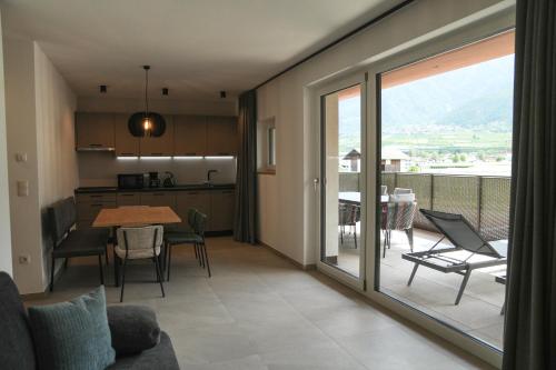 Kuchyň nebo kuchyňský kout v ubytování Residence Montani