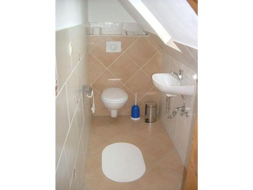 Ένα μπάνιο στο Ferienhaus-Janssen