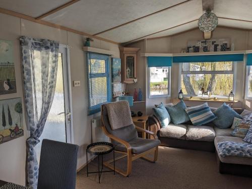 Posezení v ubytování Beautiful 2 Bed Caravan Southview Park Skegness
