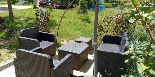 Zahrada ubytování Le Ranch du Lion