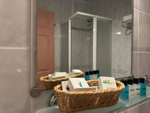 Koupelna v ubytování Ata Park Hotel