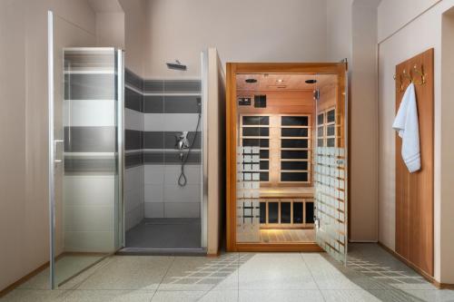 Koupelna v ubytování Spa Hotel Goethe