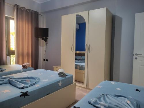 Postel nebo postele na pokoji v ubytování Hotel Europa