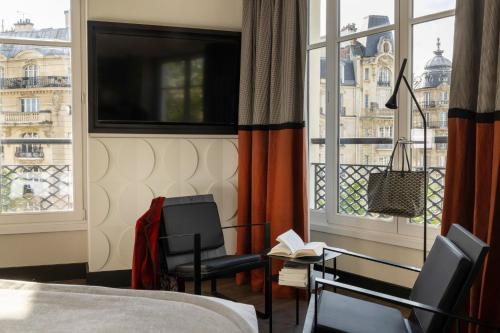 Μπαλκόνι ή βεράντα στο Hôtel Raspail Montparnasse