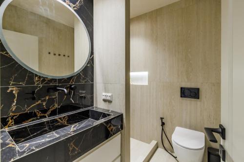 Koupelna v ubytování The Amber Hideaway