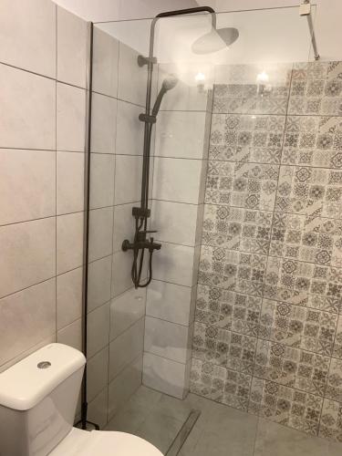 Bilik mandi di Dorothea Apartments - Self-Catering Accommodation