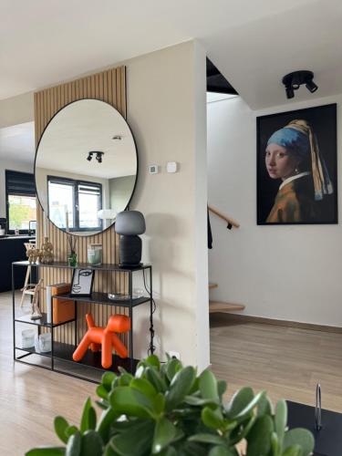 Posezení v ubytování Duplex 100m2 style contemporain